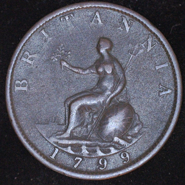 George III. Halfpenny. 1799