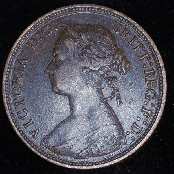 Victoria. Halfpenny. 1879