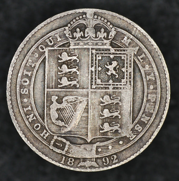 Victoria. Shilling. 1892