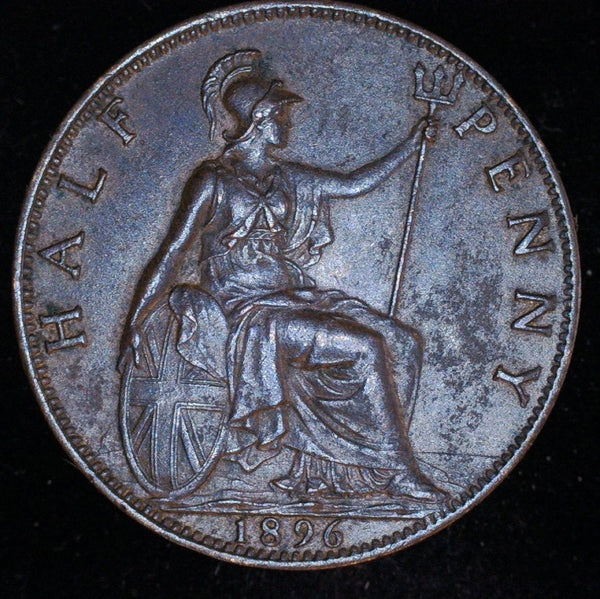 Victoria. Halfpenny. 1896