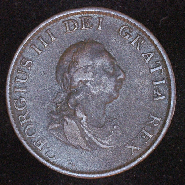 George III. Halfpenny. 1799