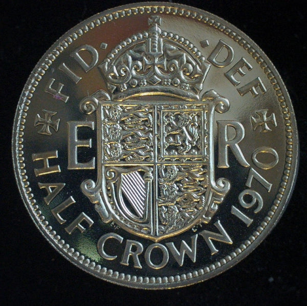 Elizabeth II. Proof Halfcrown. 1970