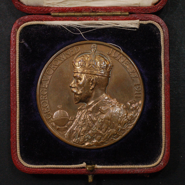 George V. Coronation medal. 1911. 51mm
