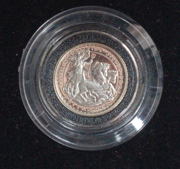 Elizabeth II. Royal Mint. Britannia 1/10th ounce silver. 1997