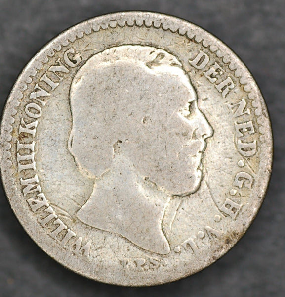 Netherlands. 10 cents. 1874