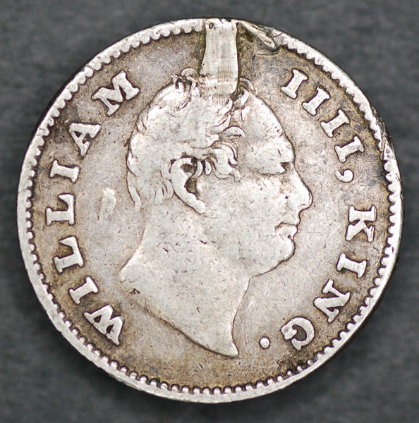 India. E.I.C.  Quarter Rupee. 1835