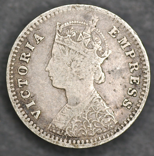 India. 2 annas. 1892