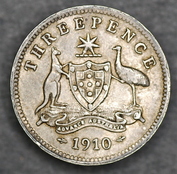 Australia. Threepence. 1910.
