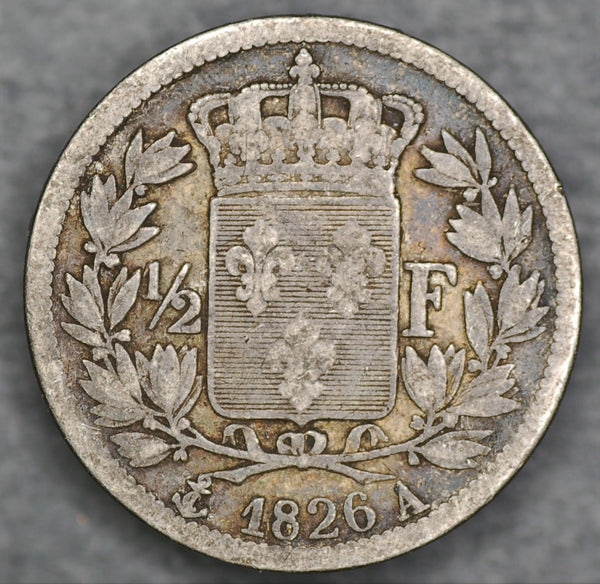 France. Half franc. 1826A