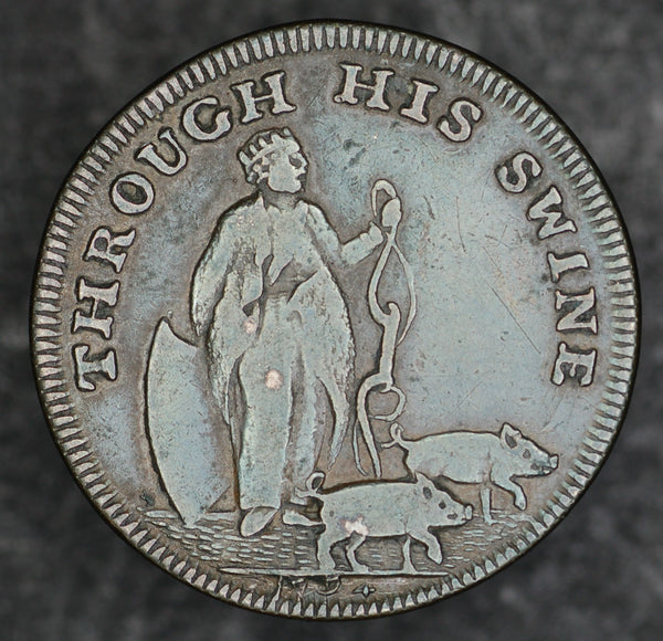 Somerset. Bath. Farthing token. 1794