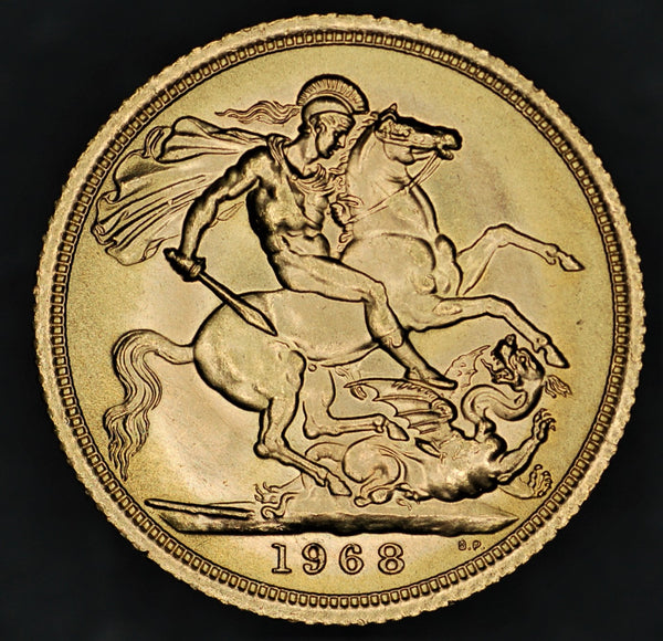 Elizabeth II. Sovereign. 1968