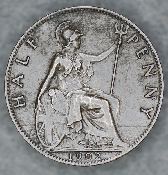 Edward VII. Half Penny. 1902