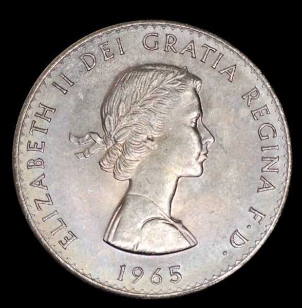 Elizabeth II. Churchill crown. 1965