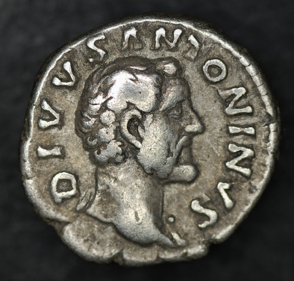 Antoninus Pius (Deified) Denarius. AD161