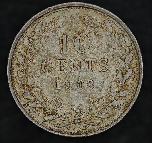 Netherlands. 10 cents. 1903