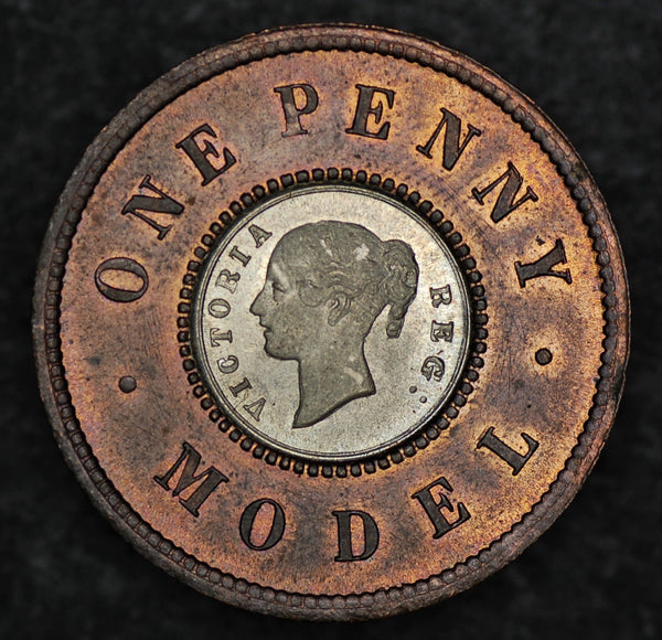 Victoria. Model penny. 1840's