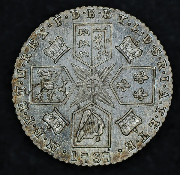 George III. Sixpence. 1787