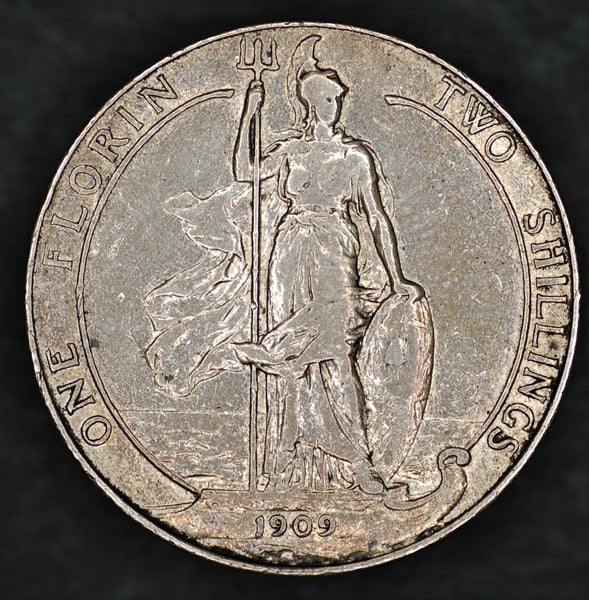 Edward VII. Florin. 1909