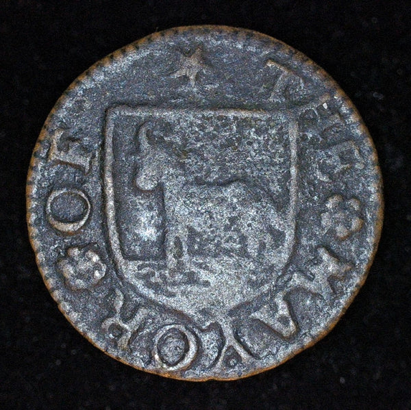 Oxfordshire. Oxford City token. Farthing. 1652