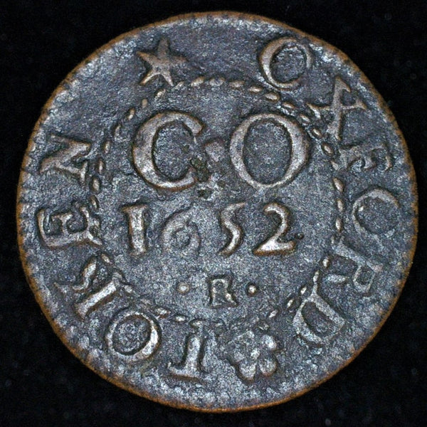 Oxfordshire. Oxford City token. Farthing. 1652