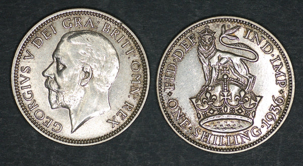 George V. Shilling. 1936