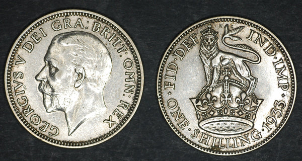 George V. Shilling. 1933