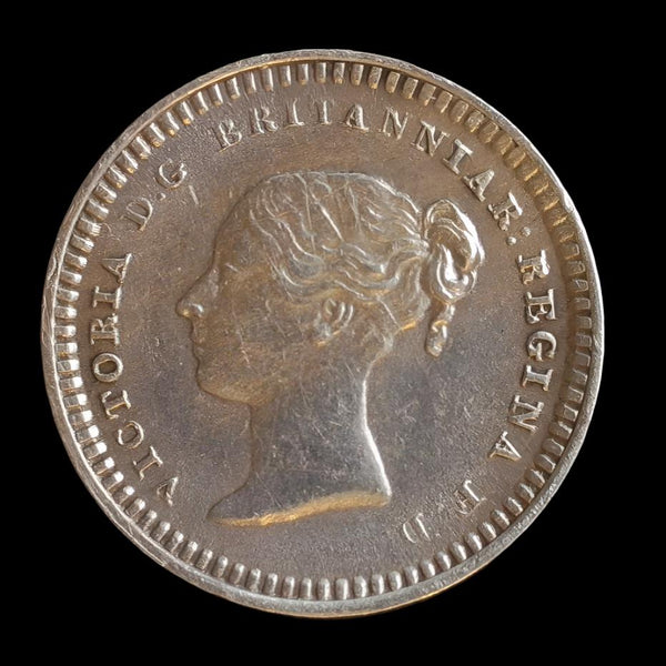 Victoria. Three halfpence. 1843