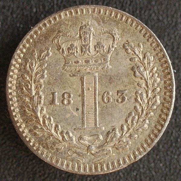 Victoria. Maundy penny. 1863