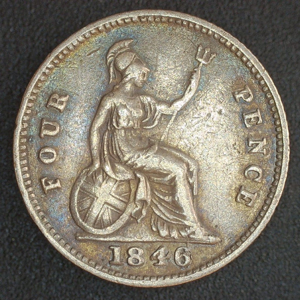 Victoria. Four pence. 1846