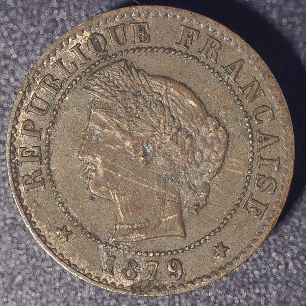 France. One centime. 1879