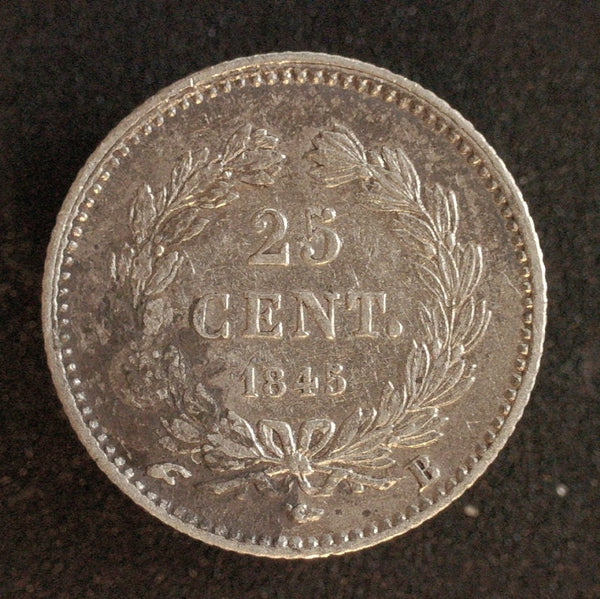 France. 25 Centimes. 1845B