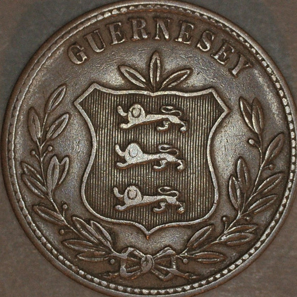 Guernsey. 8 Doubles. 1874