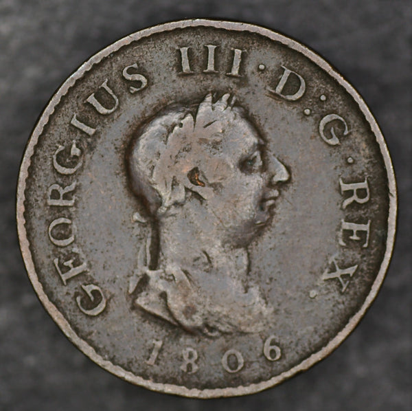 George III. Farthing. 1809