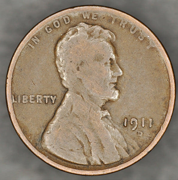 USA. One cent. 1911D