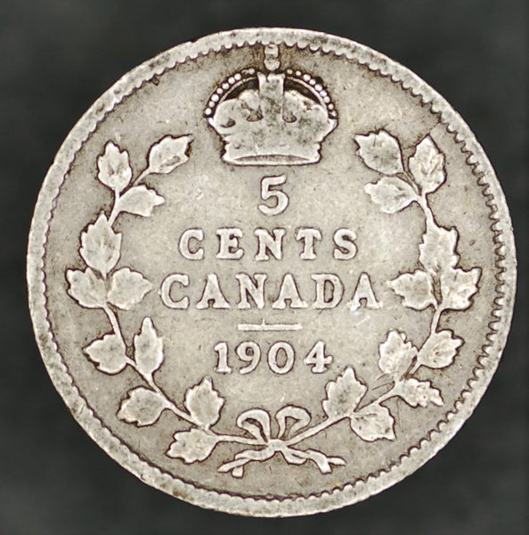 Canada. 5 Cents. 1904