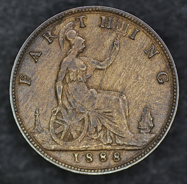 Victoria. Farthing. 1888