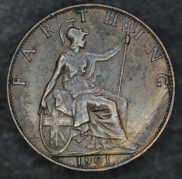 Victoria. Farthing. 1901