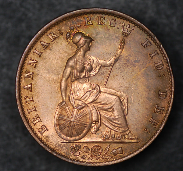 Victoria. Halfpenny. 1841