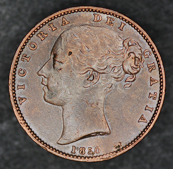 Victoria. Farthing. 1850
