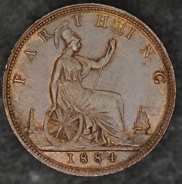 Victoria. Farthing. 1884