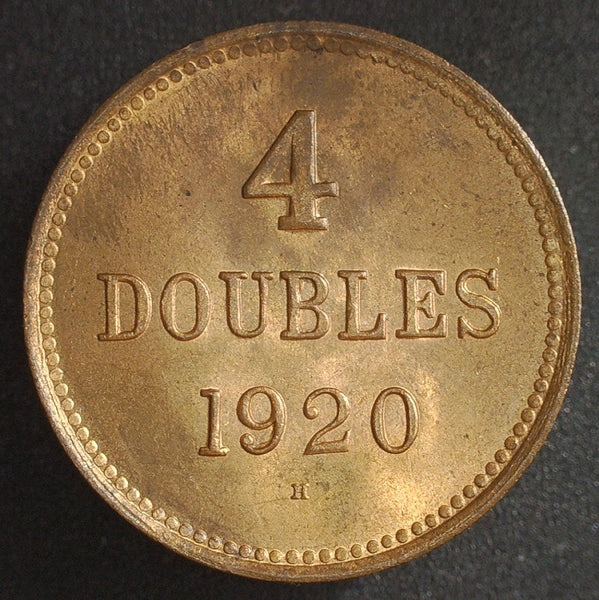 Guernsey. 4 Doubles. 1920 H