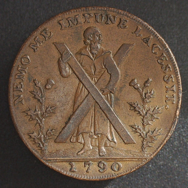 Edinburgh. halfpenny token. 1790