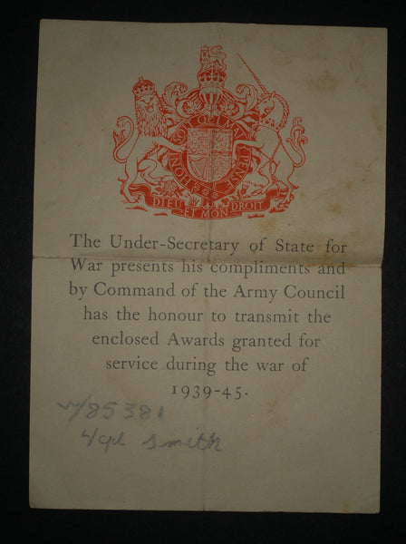 WW2. Group of 4. Alice Smith. Royal Signals/ATS.