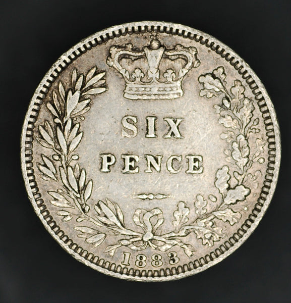 Victoria. Sixpence. 1883. A selection