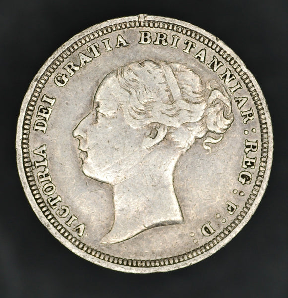 Victoria. Sixpence. 1883
