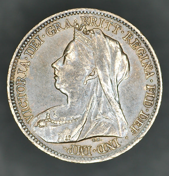 Victoria. Sixpence. 1901
