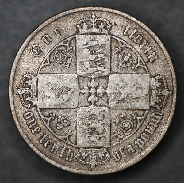 Victoria. Florin. 1869