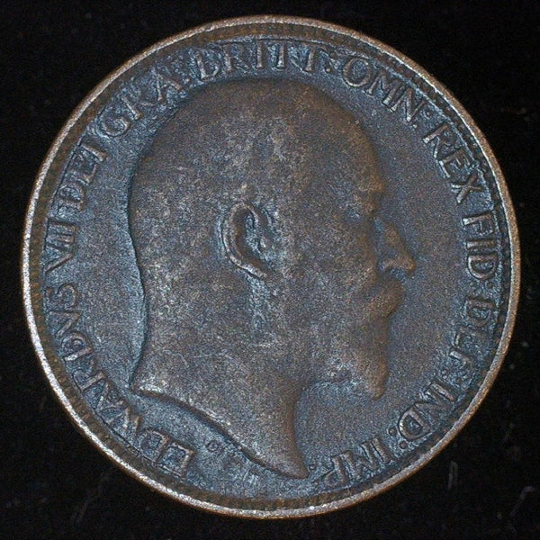 Edward VII. Farthing. 1910