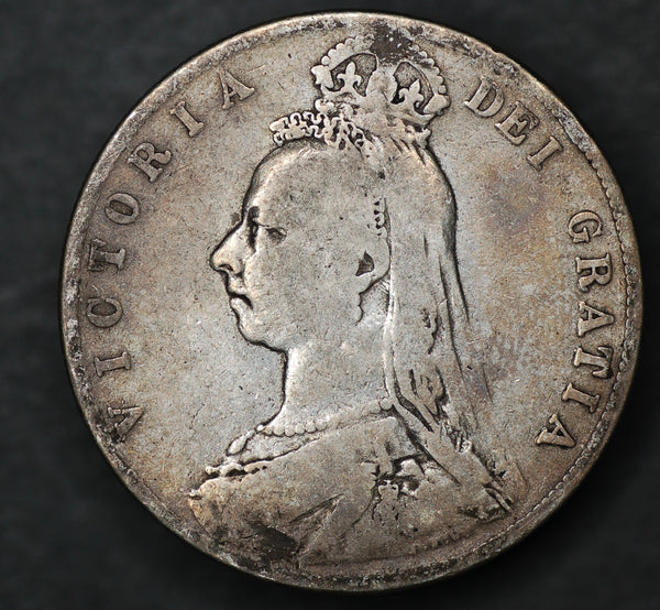 Victoria. Half crown. 1892