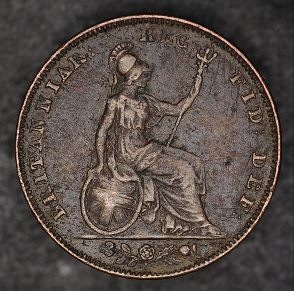 Victoria. Farthing. 1839